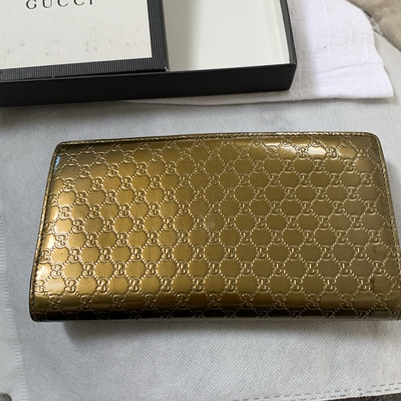 - Gucci metallic wallet - Picture 3 of 9